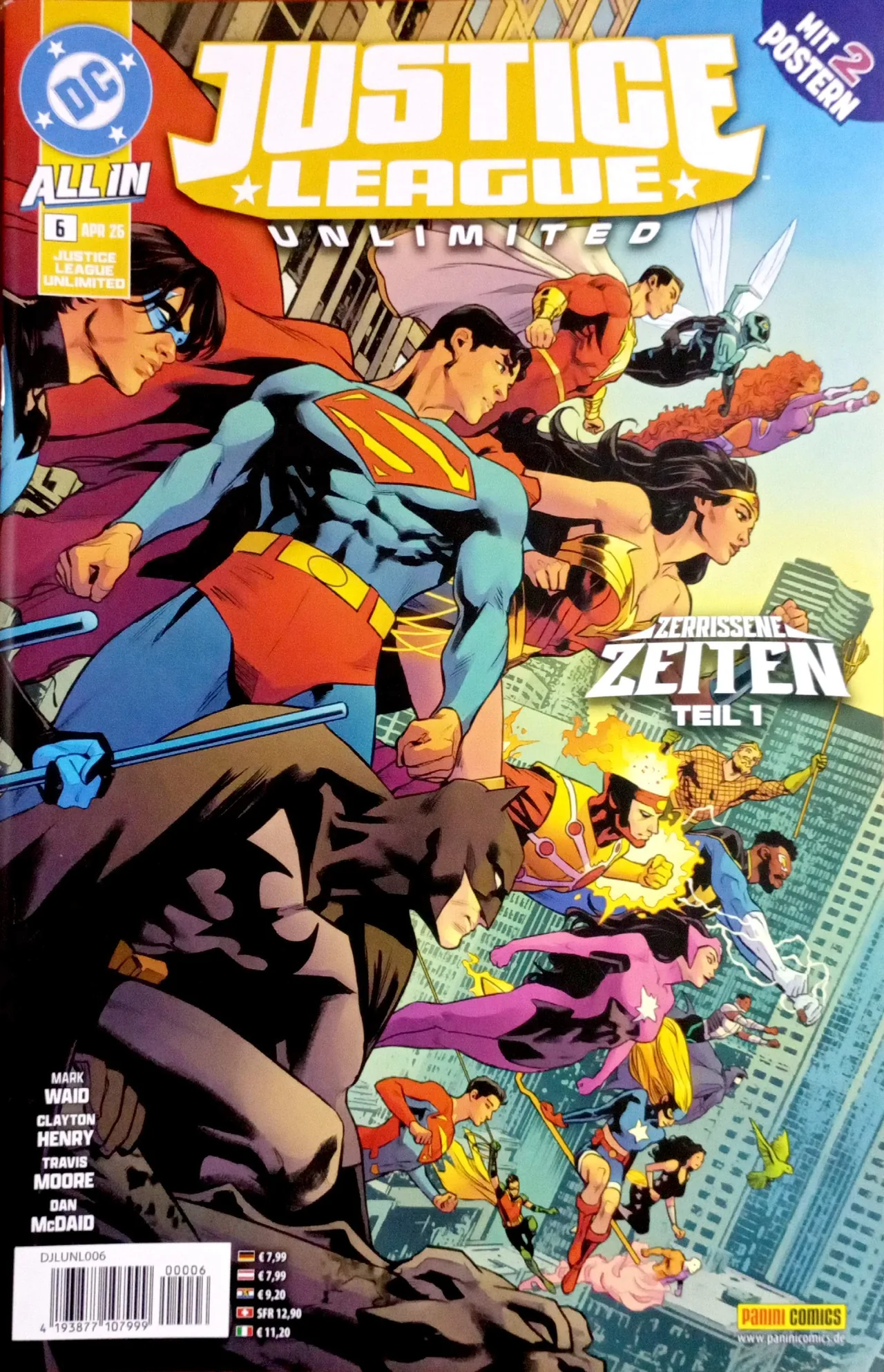 Justice League Unlimited #6 - Zerrissene Zeiten (Teil 1)